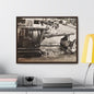 Concrete Worker Gallery Canvas Wraps Horizontal Frame 24″ x 18″ Walnut Premium Gallery Wraps (1.25″)