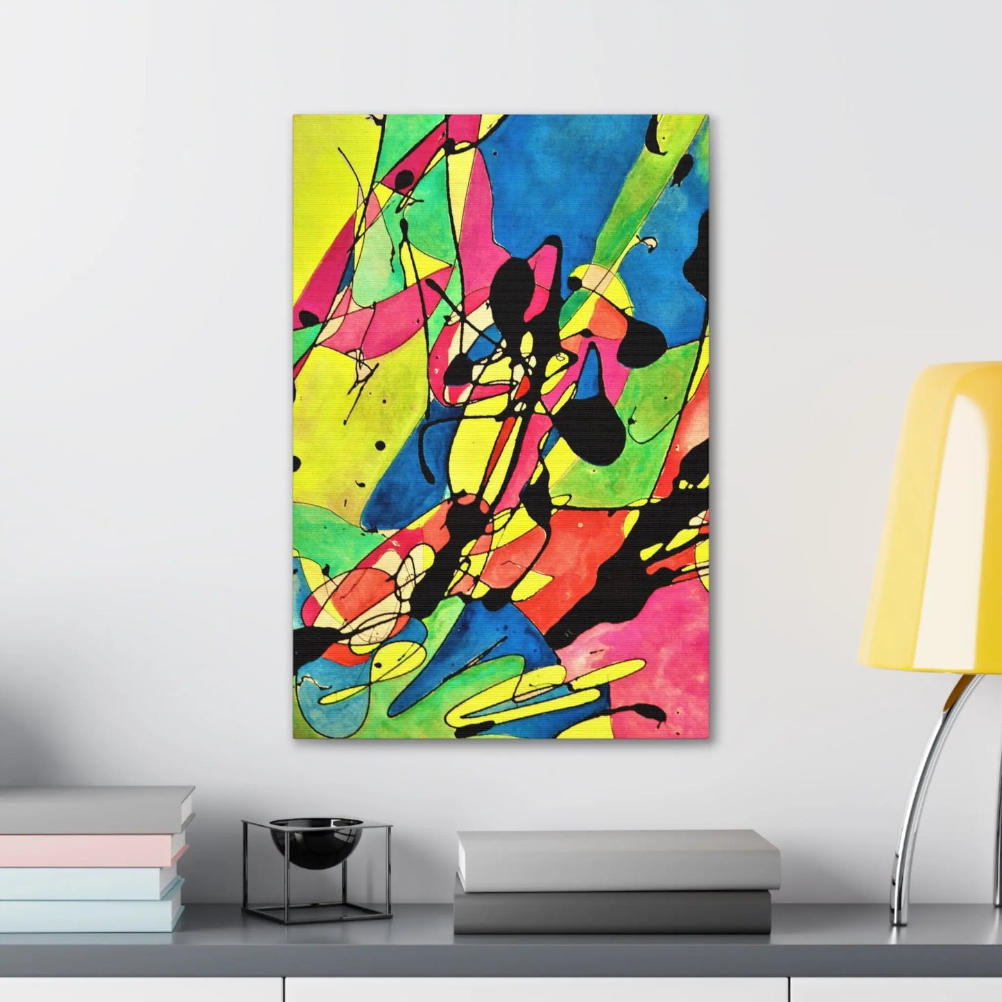 Exploding Earth Canvas Gallery Wraps 16″ x 24″ 1.25"