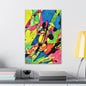Exploding Earth Canvas Gallery Wraps 16″ x 24″ 1.25"
