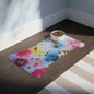 Purple Swirl Pet Feeding Mats