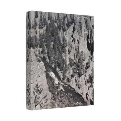 Cleopatras Needle Satin Canvas Stretched