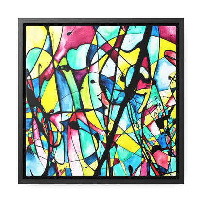 Alien Lady Gallery Canvas Wraps, Square Frame 12″ x 12″ Premium Gallery Wraps (1.25″)