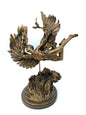 Flight of Icarus/ Fallen Angel Statue, Hand Painted Resin | Mythological Character Figurine | Myths and Legends Statue |Fantasy Art Decor - -