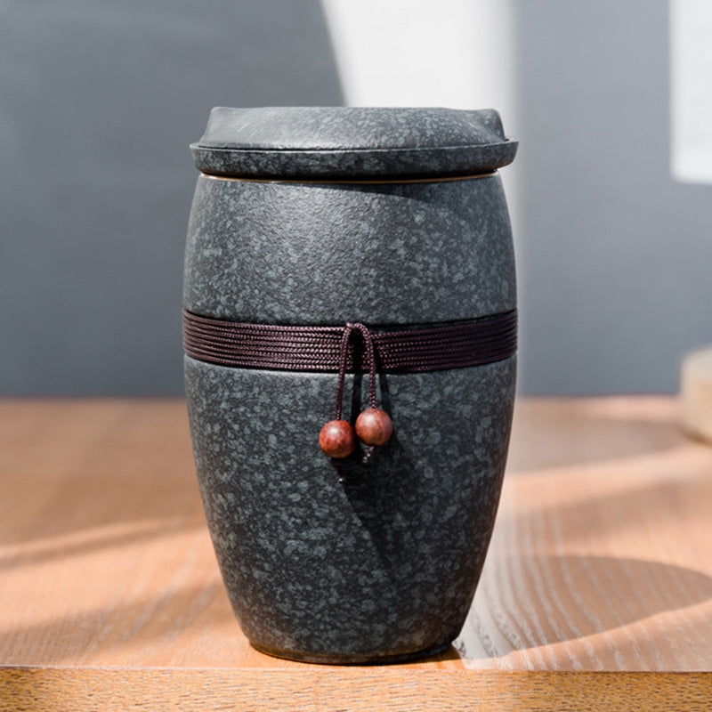 Porcelain Kung Fu Tea Cup with Filter - - Mug
