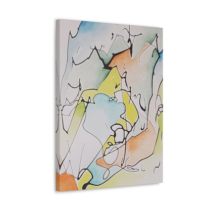 Misty Mountains Canvas Gallery Wraps