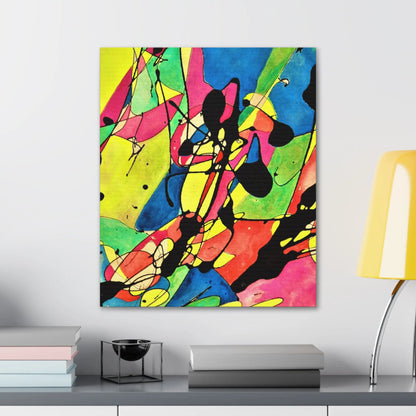 Exploding Earth Canvas Gallery Wraps 20″ x 24″ 1.25"
