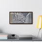Boulder Dam Powerhouse Gallery Canvas Wraps Horizontal Frame 20″ x 10″ Walnut 1.25"