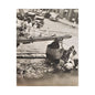 Concrete Worker Satin Canvas Stretched 8″ x 10″ (Vertical) 1.5"