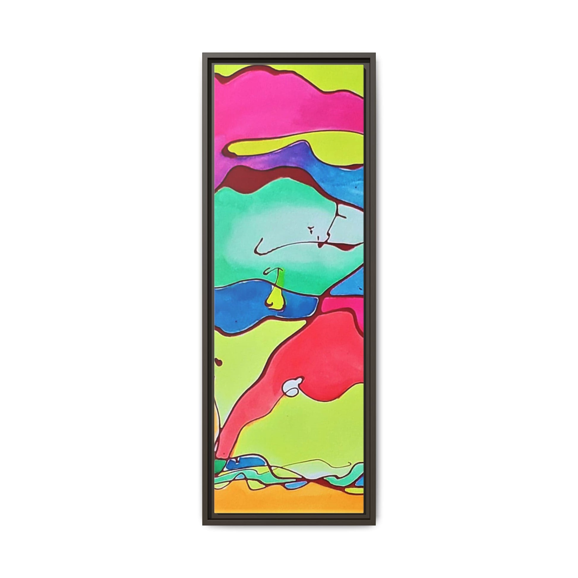 Kool Kid Matte Canvas Framed - Kia Day Design