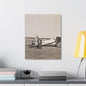 Army Pursuit Plane Ames Airport 1939 Canvas Gallery Wraps 16″ x 20″ 1.25"