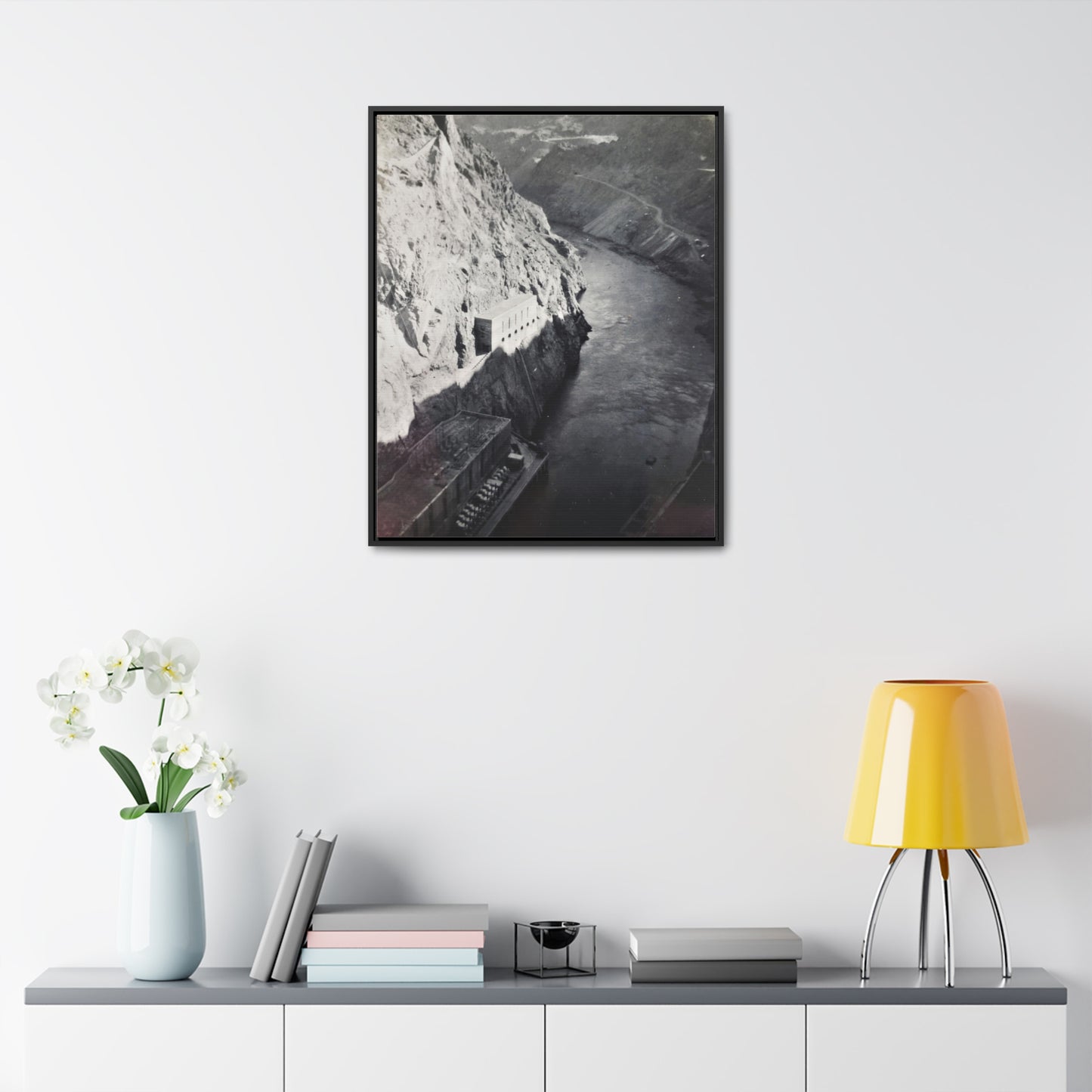 Boulder Dam Gallery Canvas Wraps, Vertical Frame