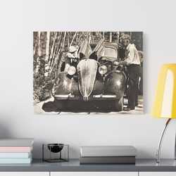 After The Black Hills 1939 Satin Canvas Stretched - 24″ x 18″ (Horizontal) 1.5" - Canvas