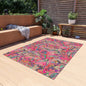 Pink Decorative Outdoor Rug - Kia Day Design