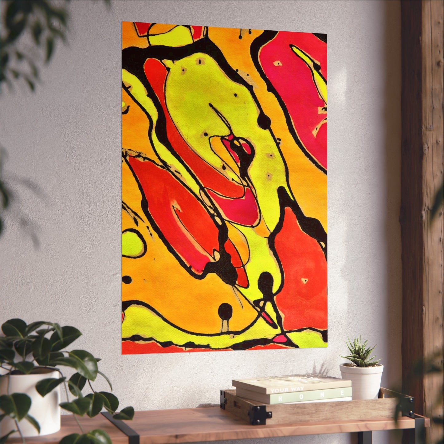 80s Rapture Fine Art Posters 24" x 36" (Vertical) Matte
