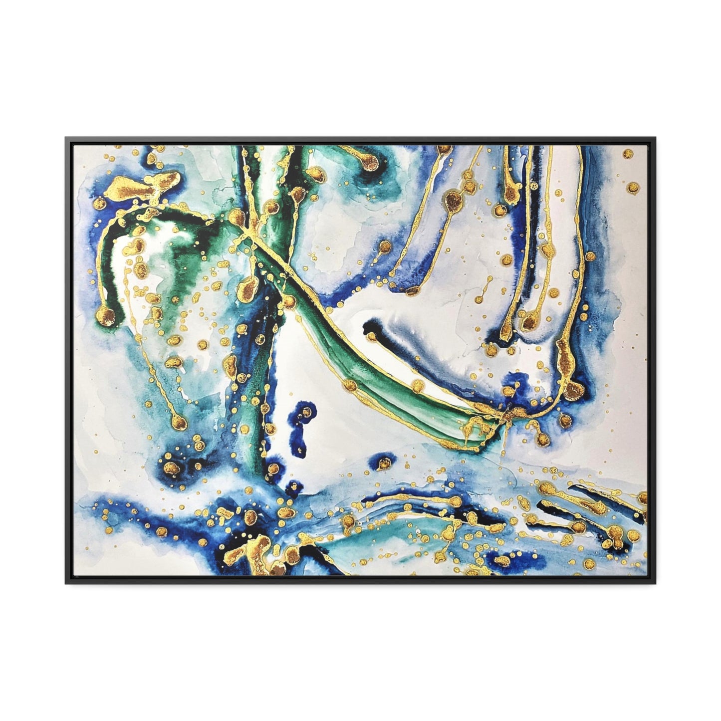 Blue Willow Gallery Canvas Wraps, Horizontal Frame