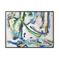 Blue Willow Gallery Canvas Wraps, Horizontal Frame 40″ x 30″ Premium Gallery Wraps (1.25″)