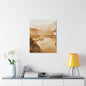 San Gabriel Dirt Fill Dam #1 Stretched Canvas 1.5" 24″ x 30″
