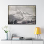 Mount Rainier Gallery Canvas Wraps Horizontal Frame 48″ x 32″ Black Premium Gallery Wraps (1.25″)