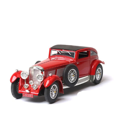 Vintage Bentley 8L Antique Car Model with Sound and Light - - model car