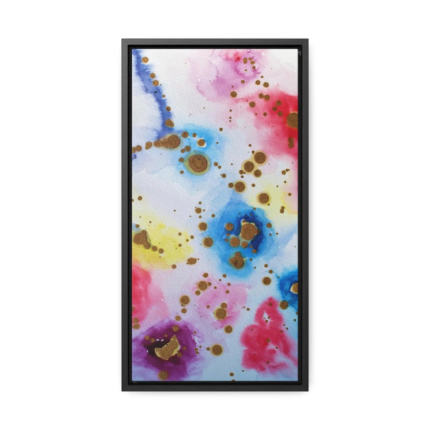 Purple Swirl Gallery Canvas Wraps, Vertical Frame 10″ x 20″ Premium Gallery Wraps (1.25″)