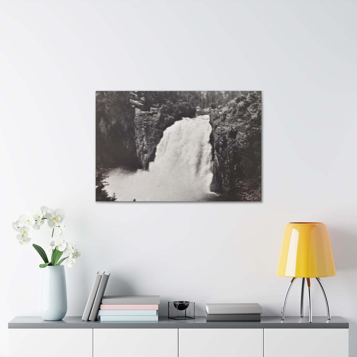 Upper Falls Yellowstone Canvas Gallery Wraps