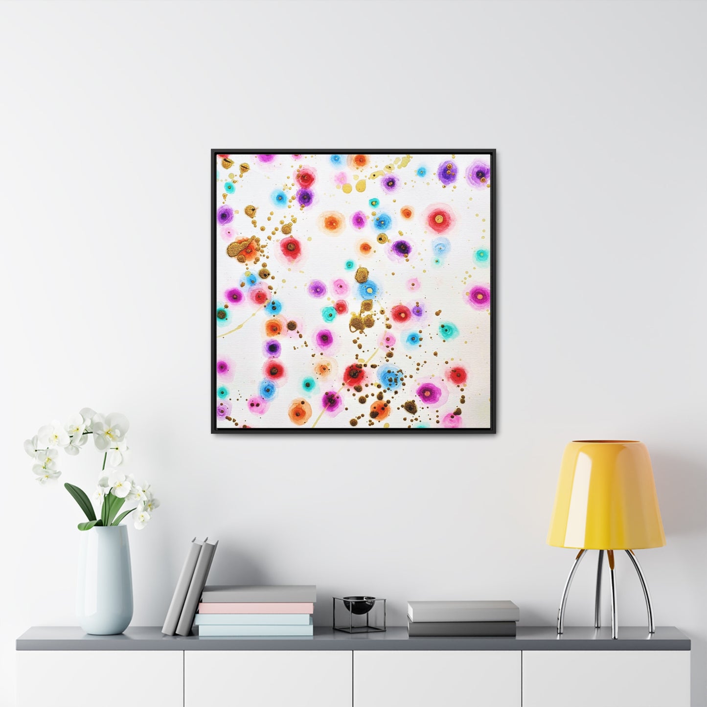 Bloom Gallery Canvas Wraps, Square Frame