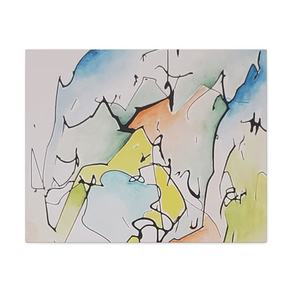 Misty Mountains Canvas Gallery Wraps 30″ x 24″ 1.25"