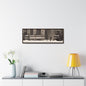 430 W 119th St New York Gallery Canvas Wraps Horizontal Frame 36″ x 12″ white black Premium Gallery Wraps (1.25″)