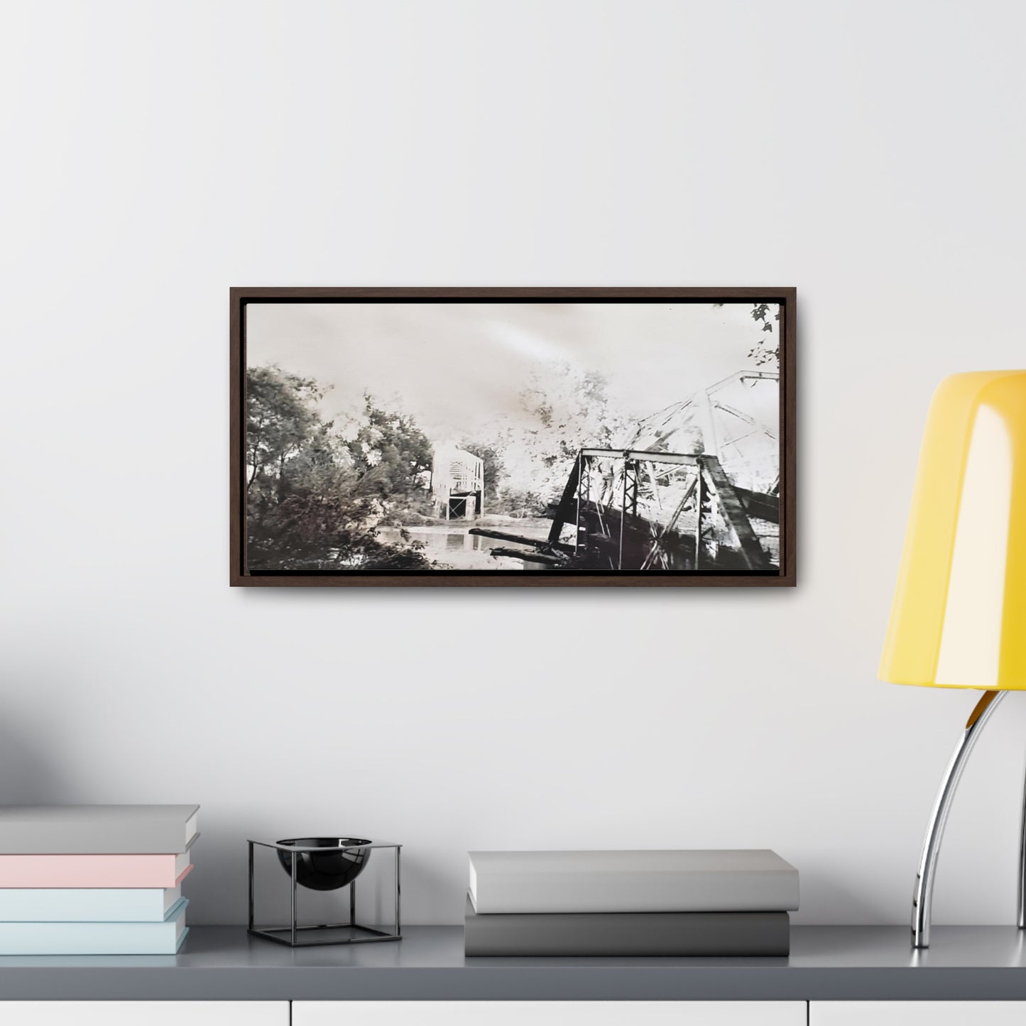 Bridge Gallery Canvas Wraps, Horizontal Frame