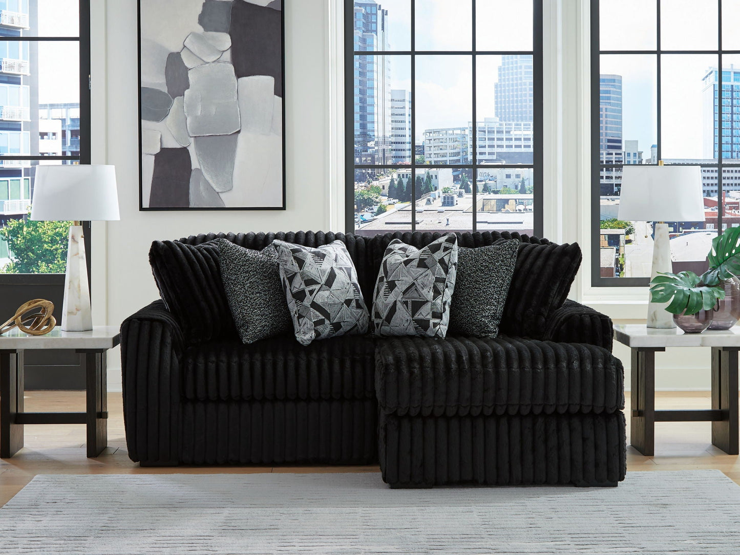 Midnight-Madness - Sectional - - Stationary Sectionals