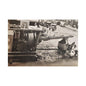 Concrete Worker Satin Canvas Stretched 36″ x 24″ (Horizontal) 1.5"