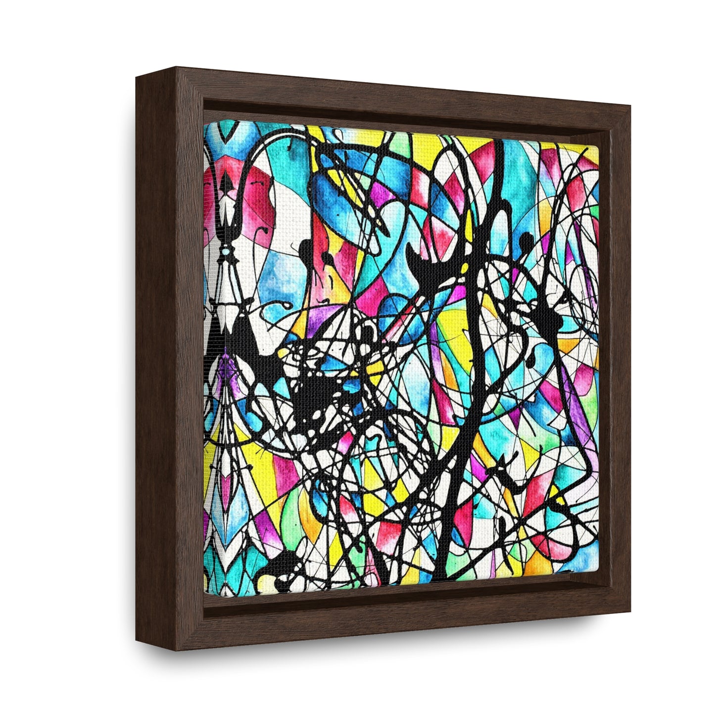 Kaleidoscope Gallery Canvas Wraps, Square Frame