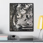 Eagles Nest Rock Yellowstone Gallery Canvas Wraps Vertical Frame 20″ x 24″ 1.25" Black