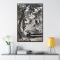 Eagles Nest Rock Yellowstone Gallery Canvas Wraps Vertical Frame 32″ x 48″ 1.25" Black