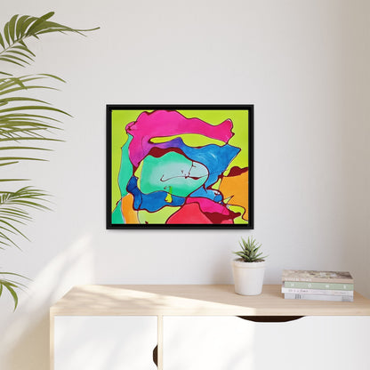 Kool Kid Matte Canvas Framed - Kia Day Design