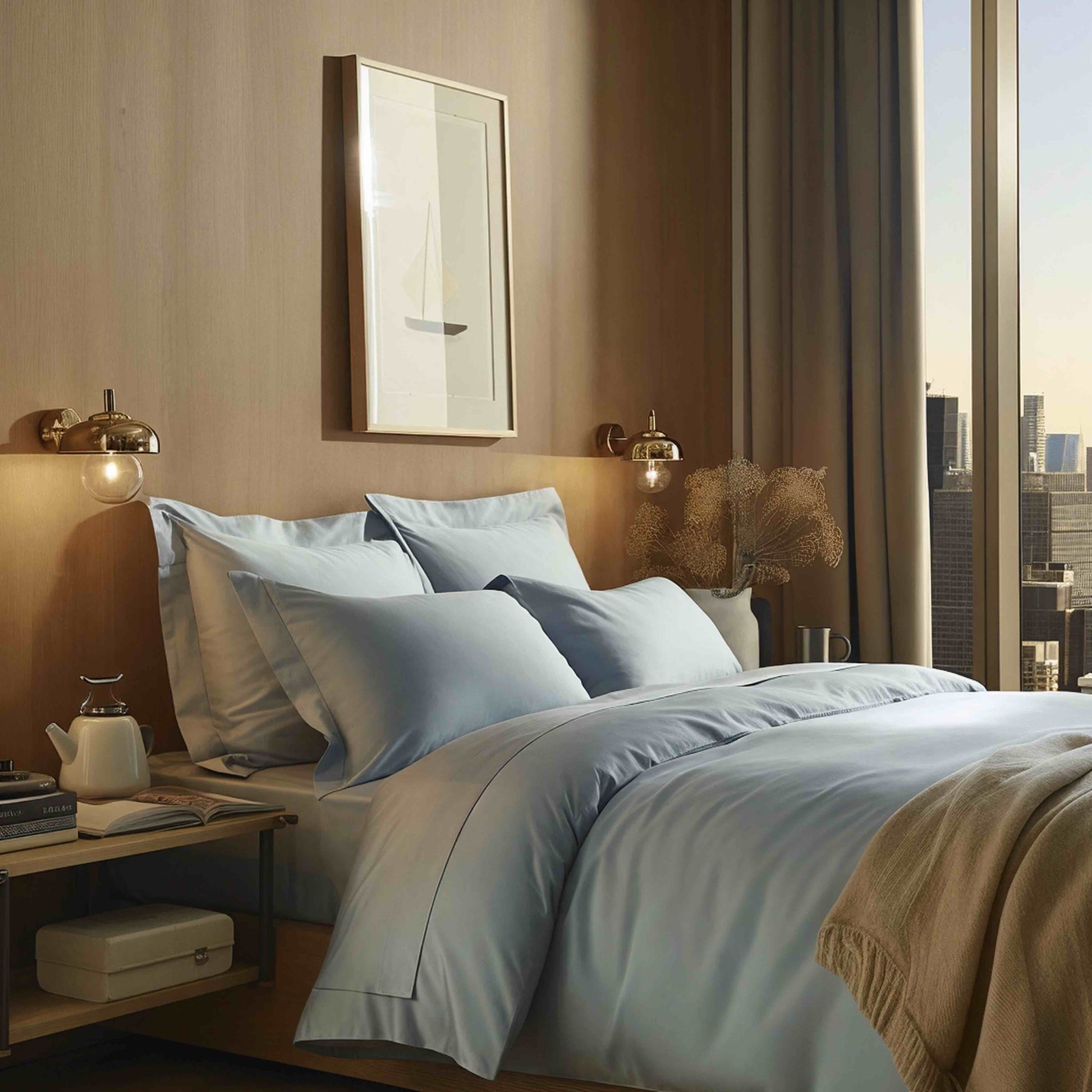 Luxe Australian Sateen Duvet Cover - - Home - Bed