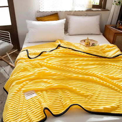 Flannel Throw Blanket - Kia Day Design