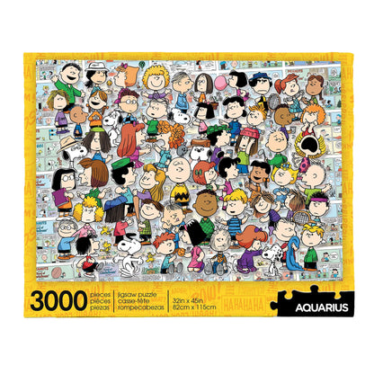Aquarius Peanuts Cast Puzzle 3000 Piece Jigsaw Puzzle - - puzzle