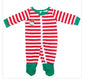 Christmas Pajama Sets Striped Print Baby 6T