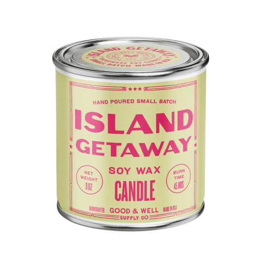 Island Getaway Happy Place Candle - - Candles