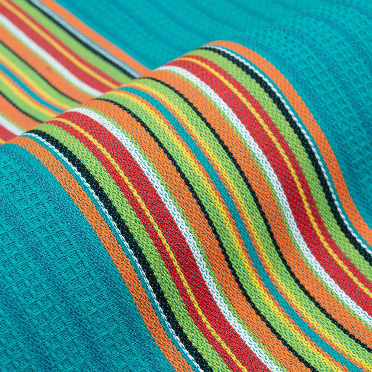 Salsa Stripe Kitchen Towels - -