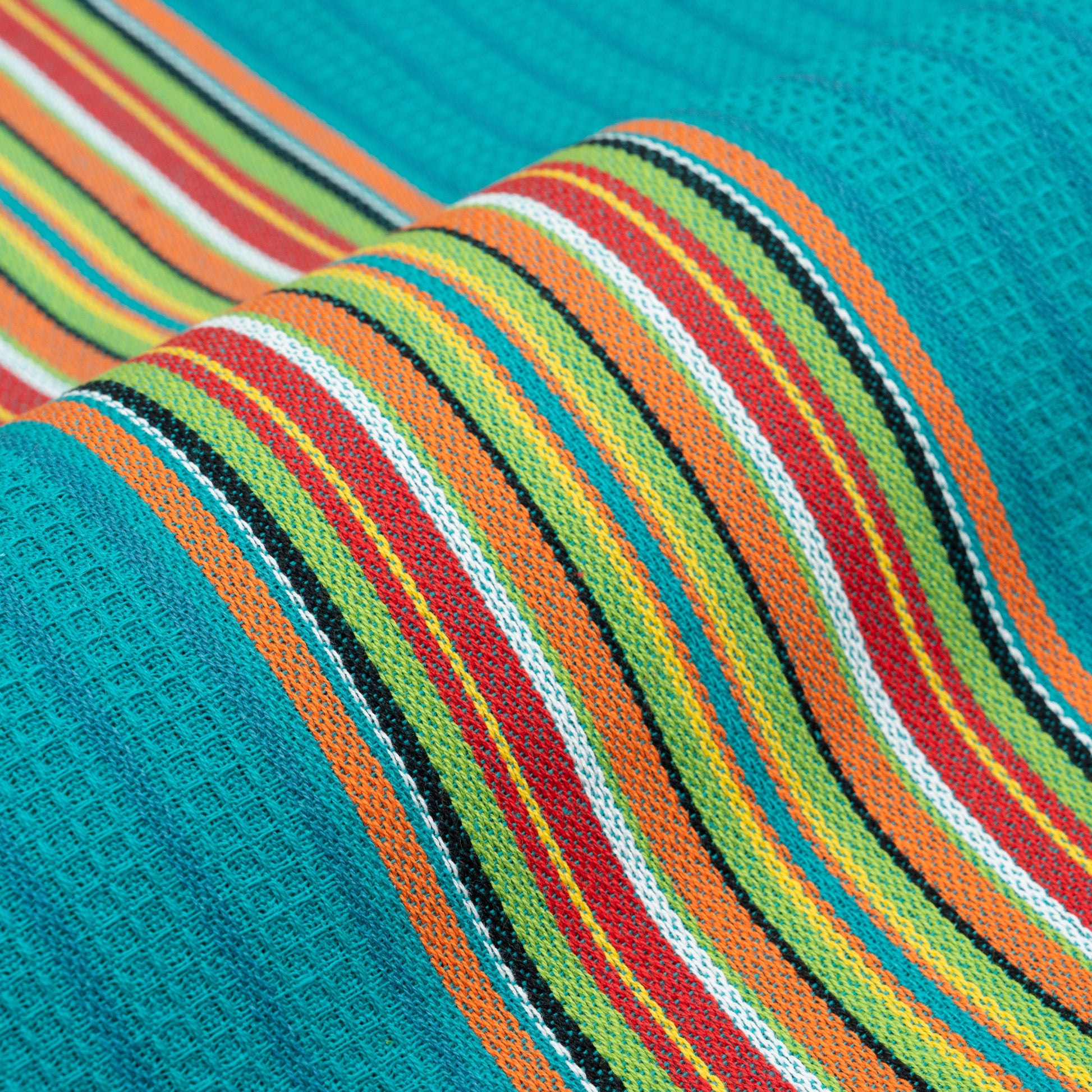 Salsa Stripe Kitchen Towels - -