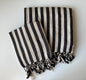 Zebra Cotton Linen Towel - - Towels