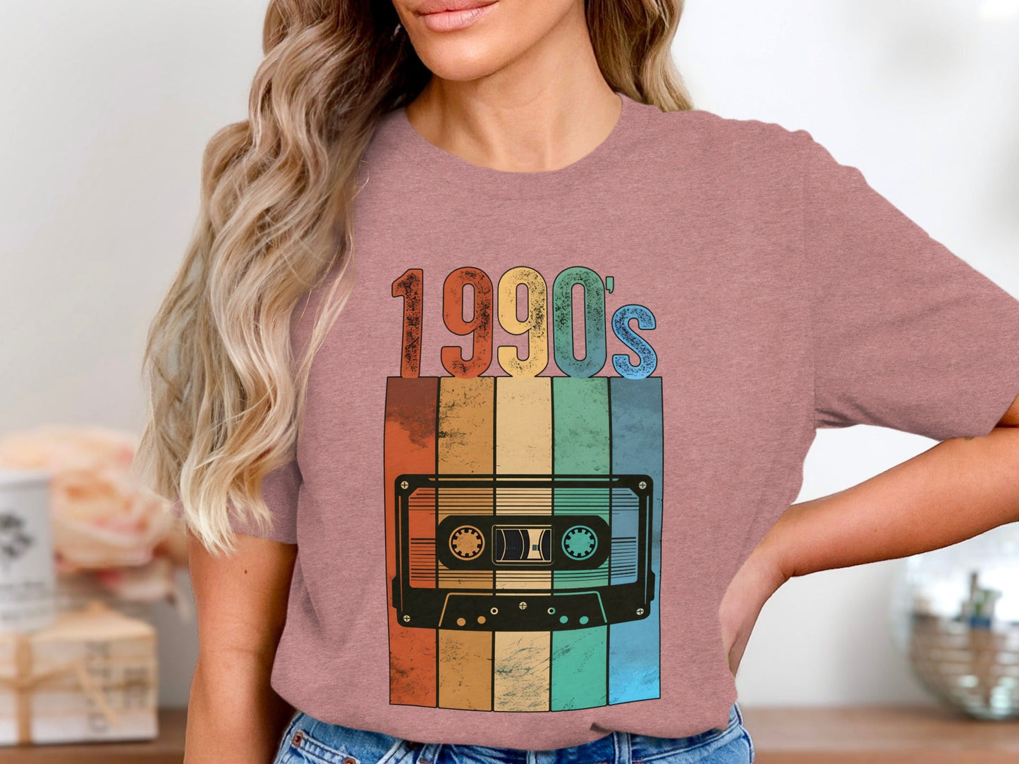 Vintage Cassette Tape with 1990s Design Retro T-Shirt- Cloud 16 Clothing Co.- {{Product type}}
