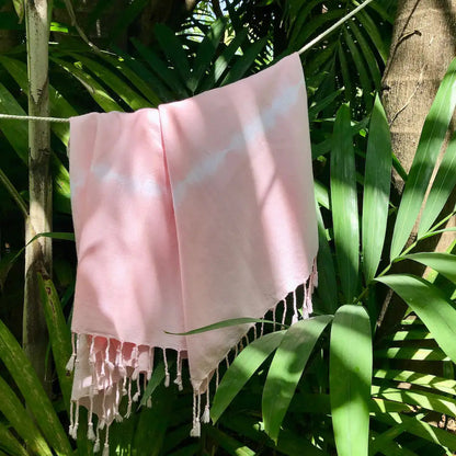 Rose Tie Dye Turkish Beach Towel Kia Day Design