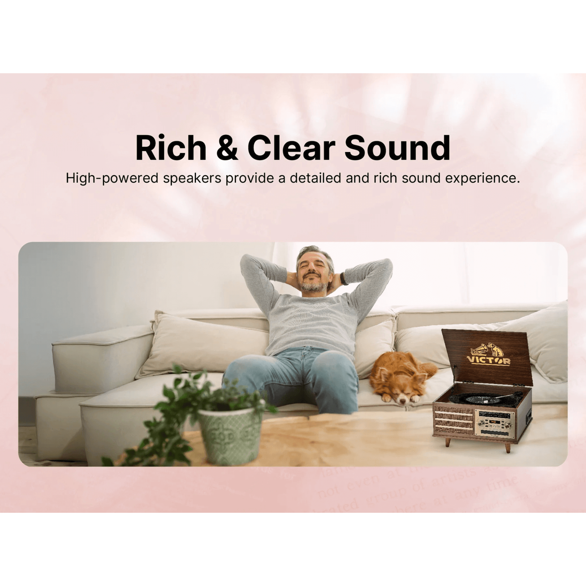 Victor Monroe 8-in-1 Music Center- Jupiter Gear Home- {{Product type}}