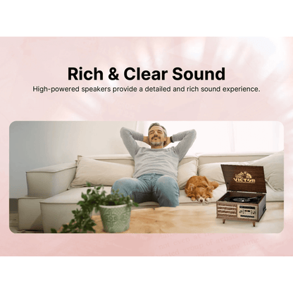 Victor Monroe 8-in-1 Music Center- Jupiter Gear Home- {{Product type}}