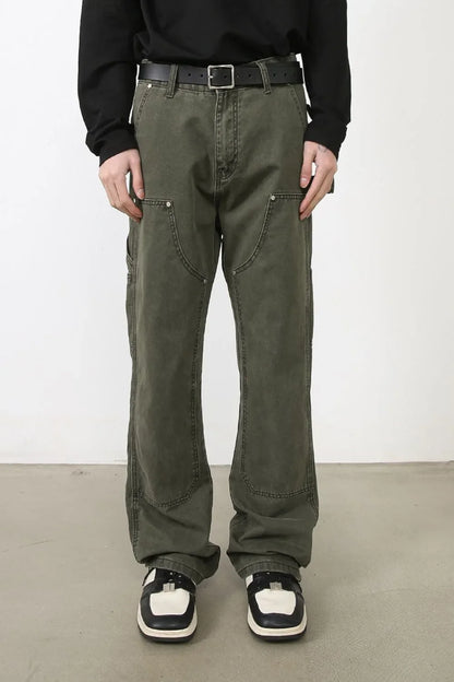 Men's Mid Rise Jeans - -