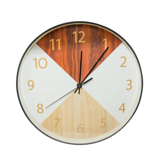 W108 12 Inch Classical Quartz Mechanism With Hands Wall Clock