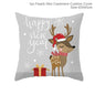 Cartoon Christmas Pillow Cover Kia Day Design